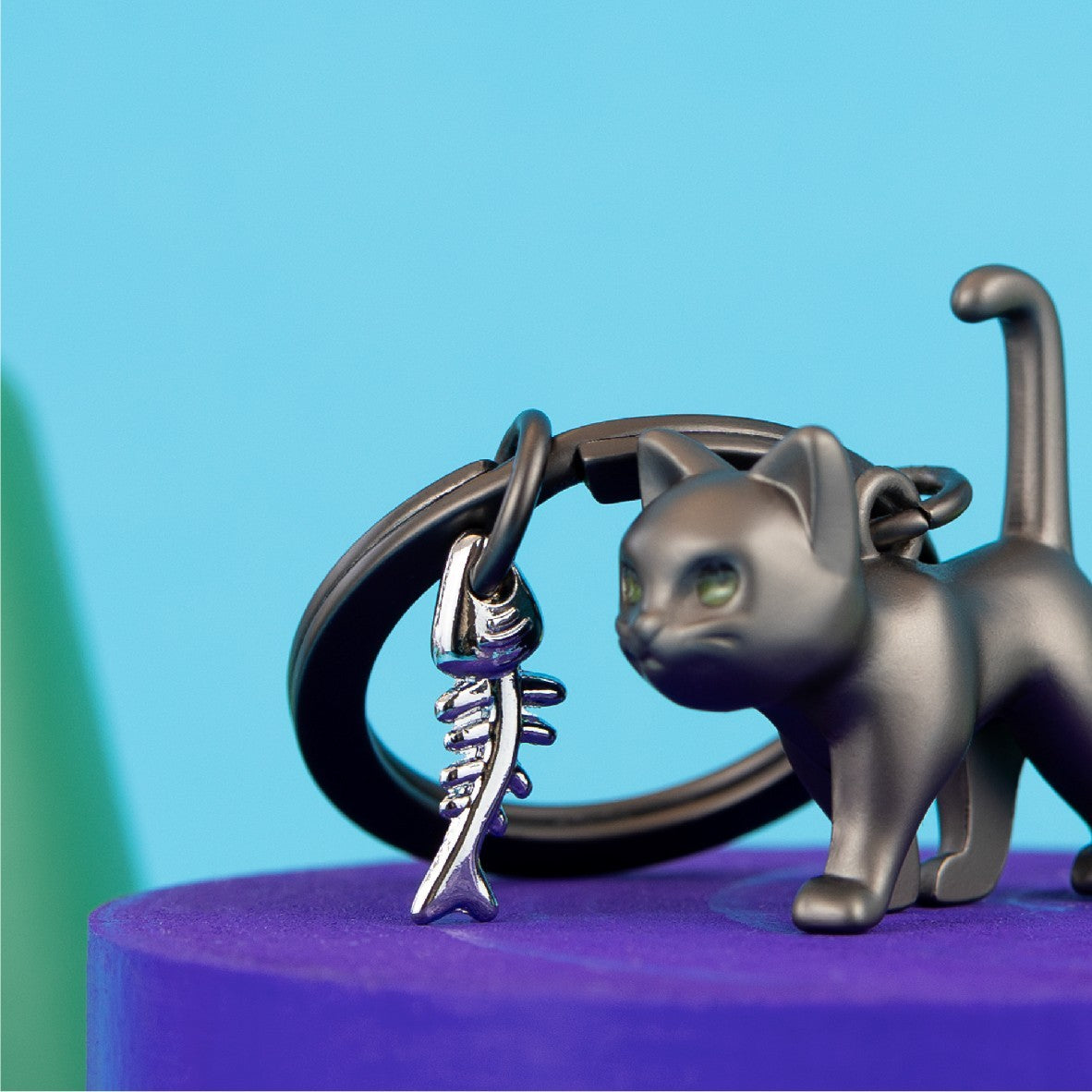 SLEUTELHANGER ZWARTE KAT