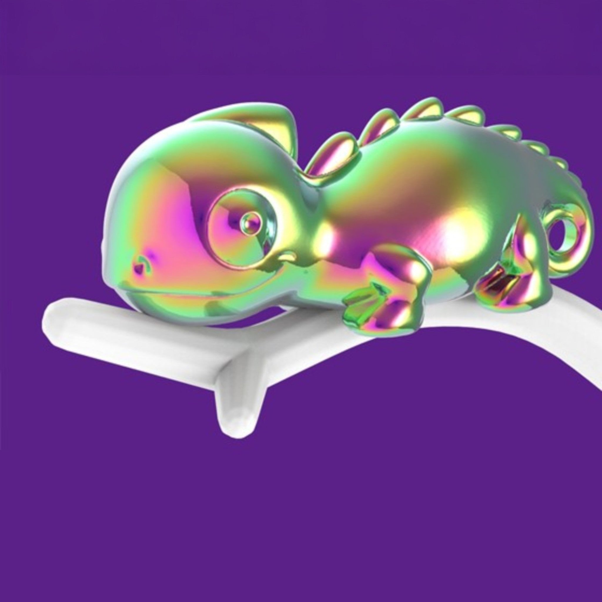 Sleutelhanger - Chameleon