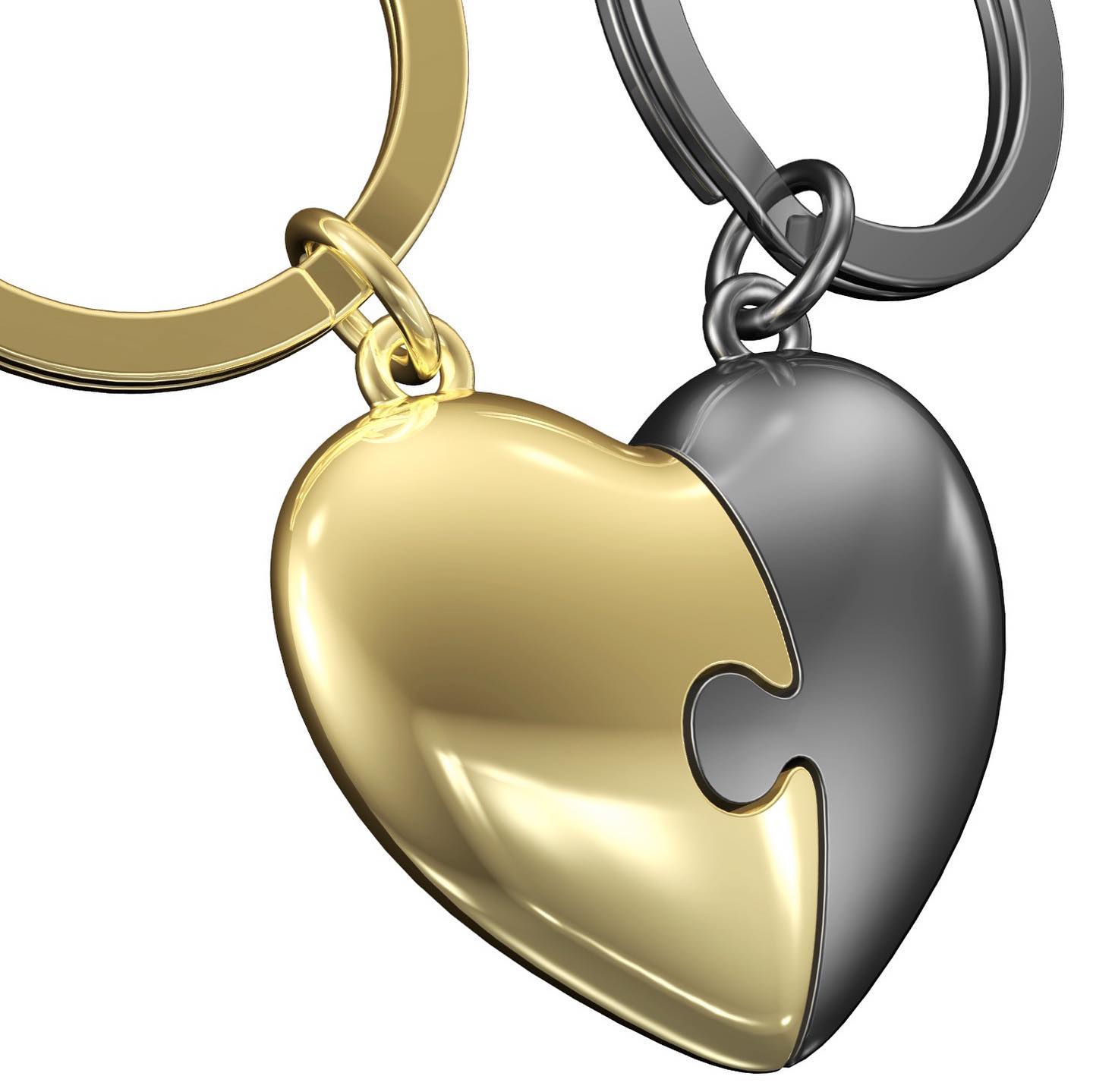 Sleutelhanger - Love puzzle