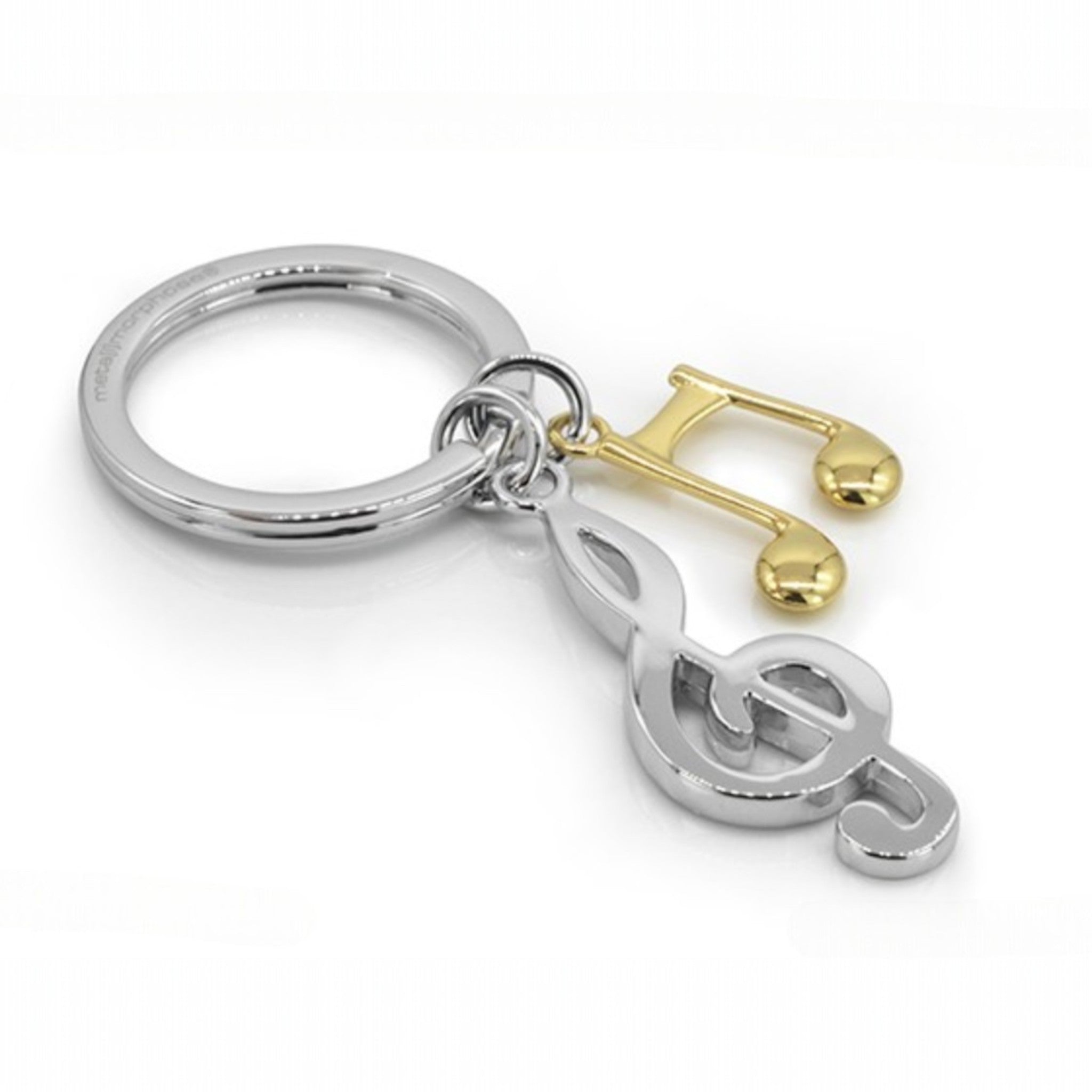 Sleutelhanger - Music note and soul key