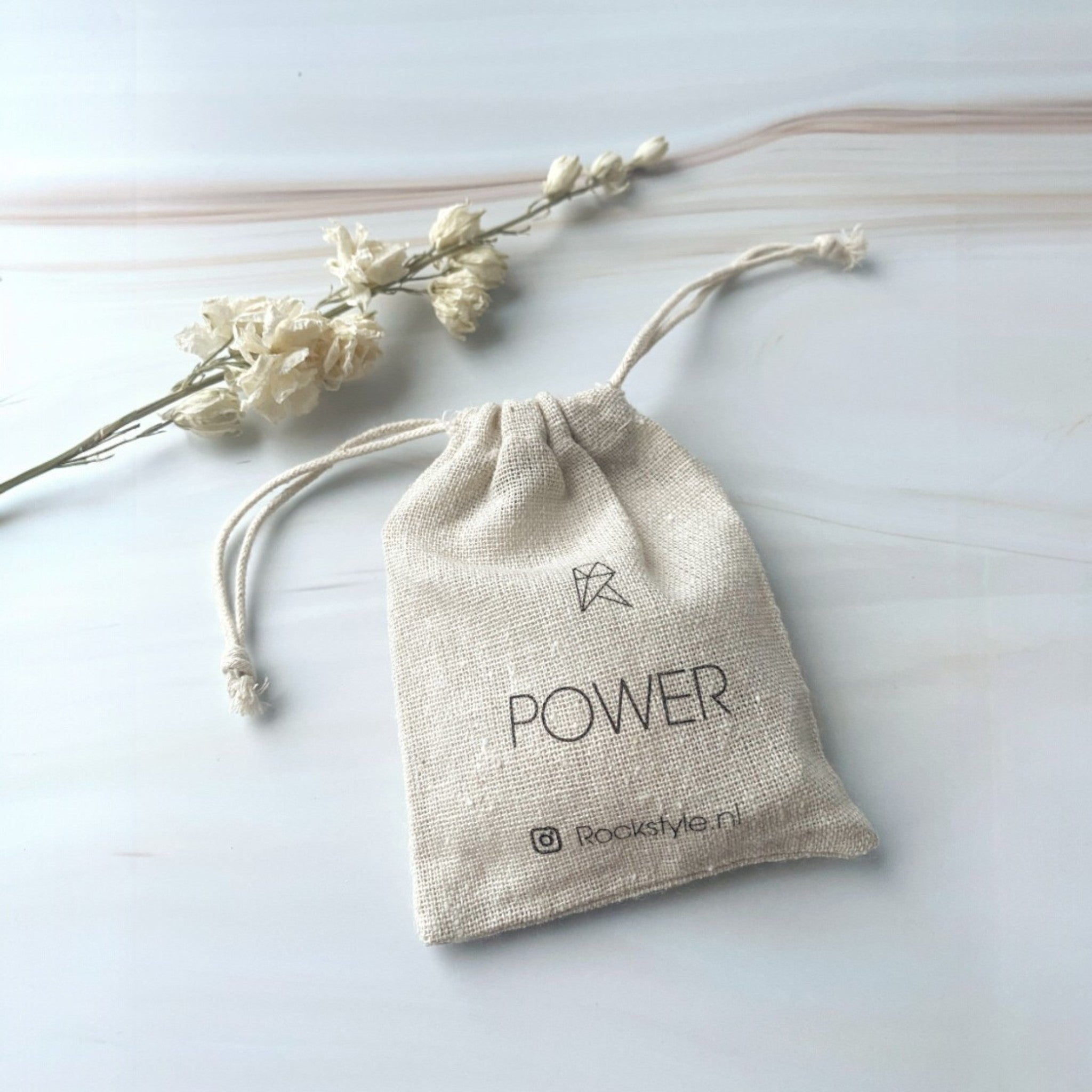 Power Crystals – Power (rozenkwarts, tijgeroog en bergkristal)