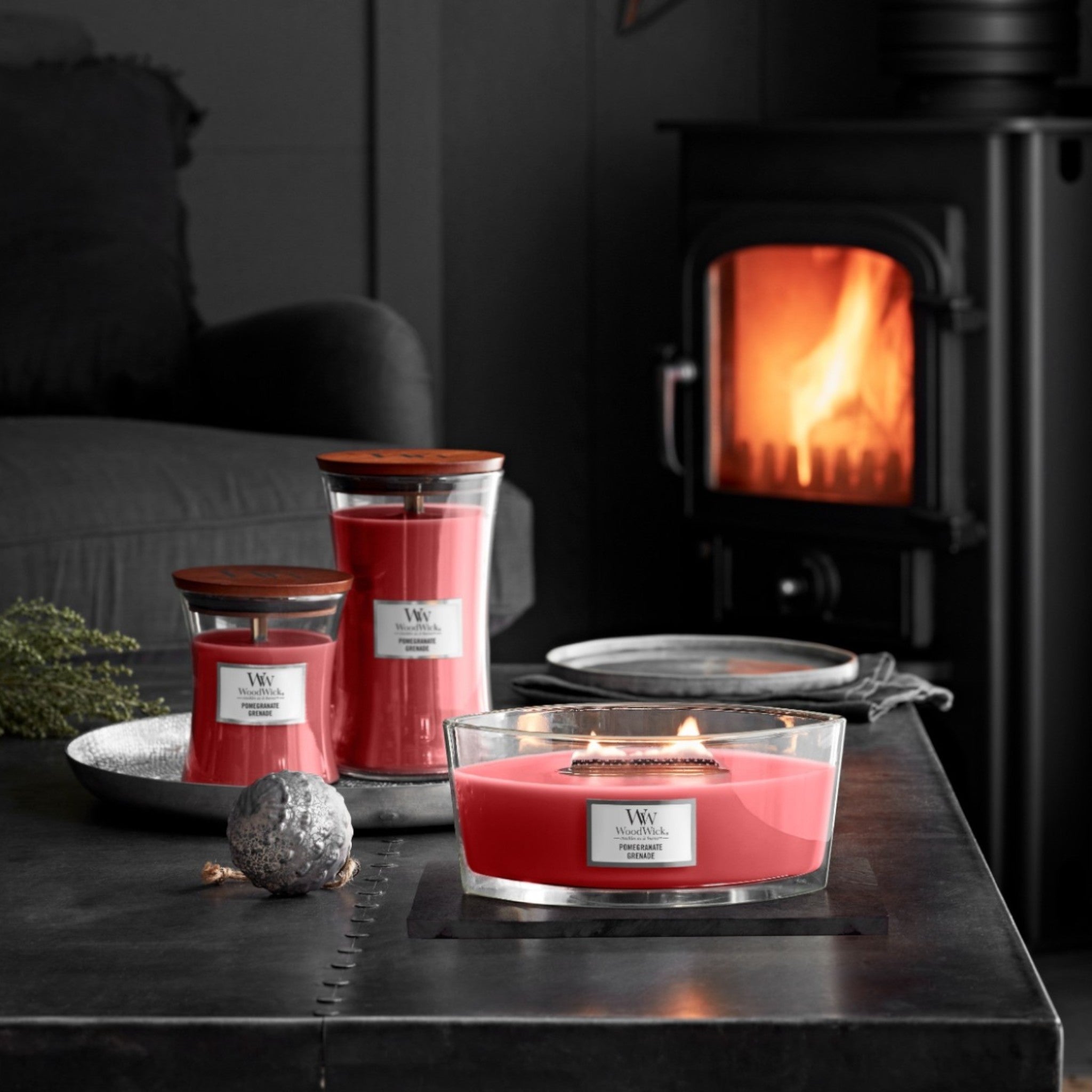 WoodWick – Pomegranate - Large