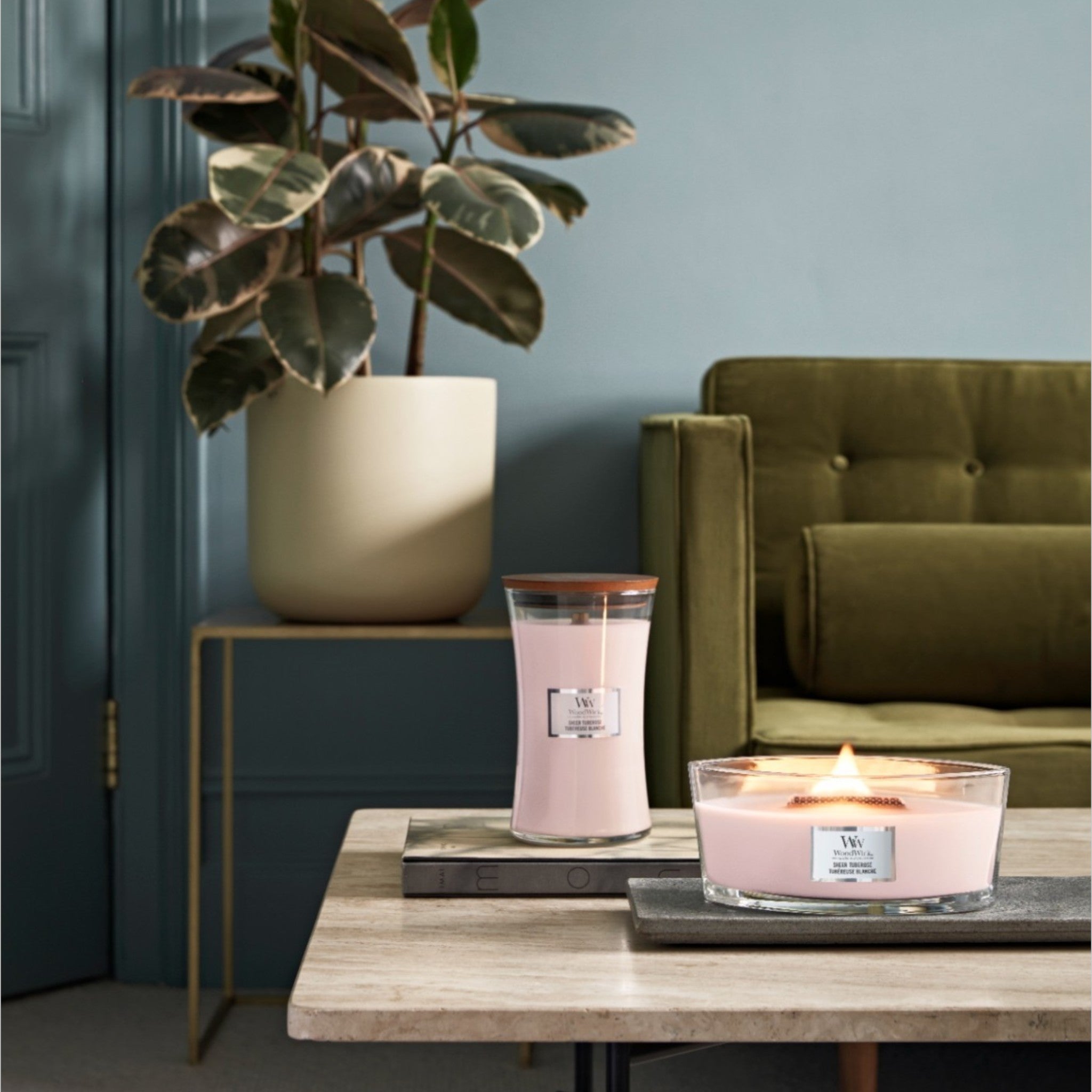 WoodWick – Sheer Tuberose – Mini