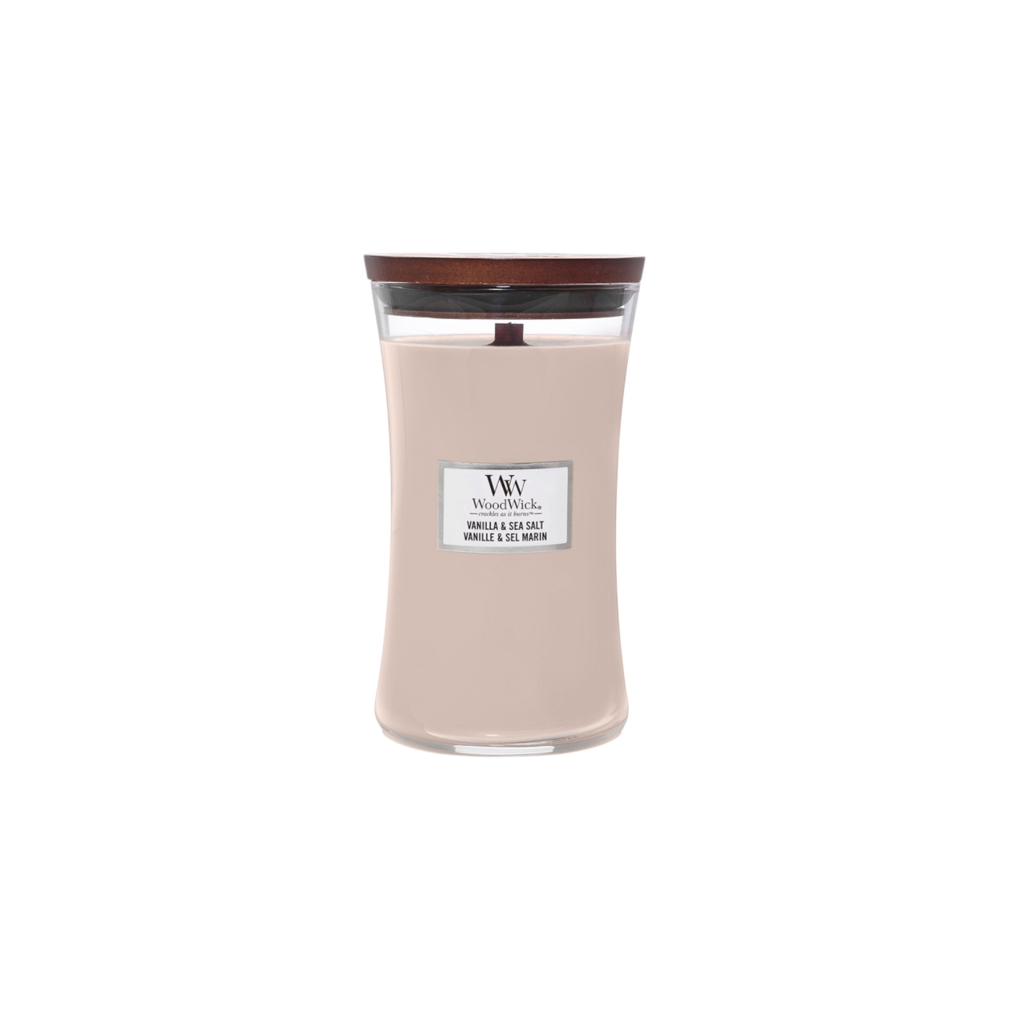 WoodWick – Vanilla & Sea Salt – Large