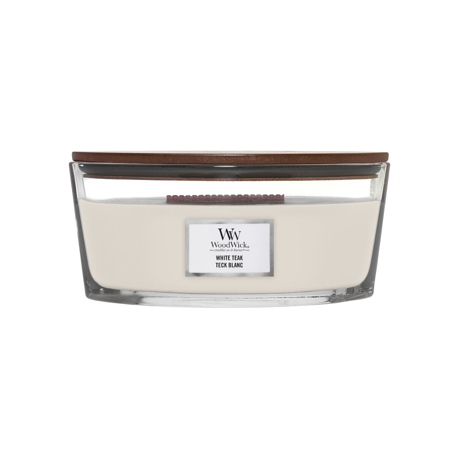 WoodWick – White Teak – Ellipse