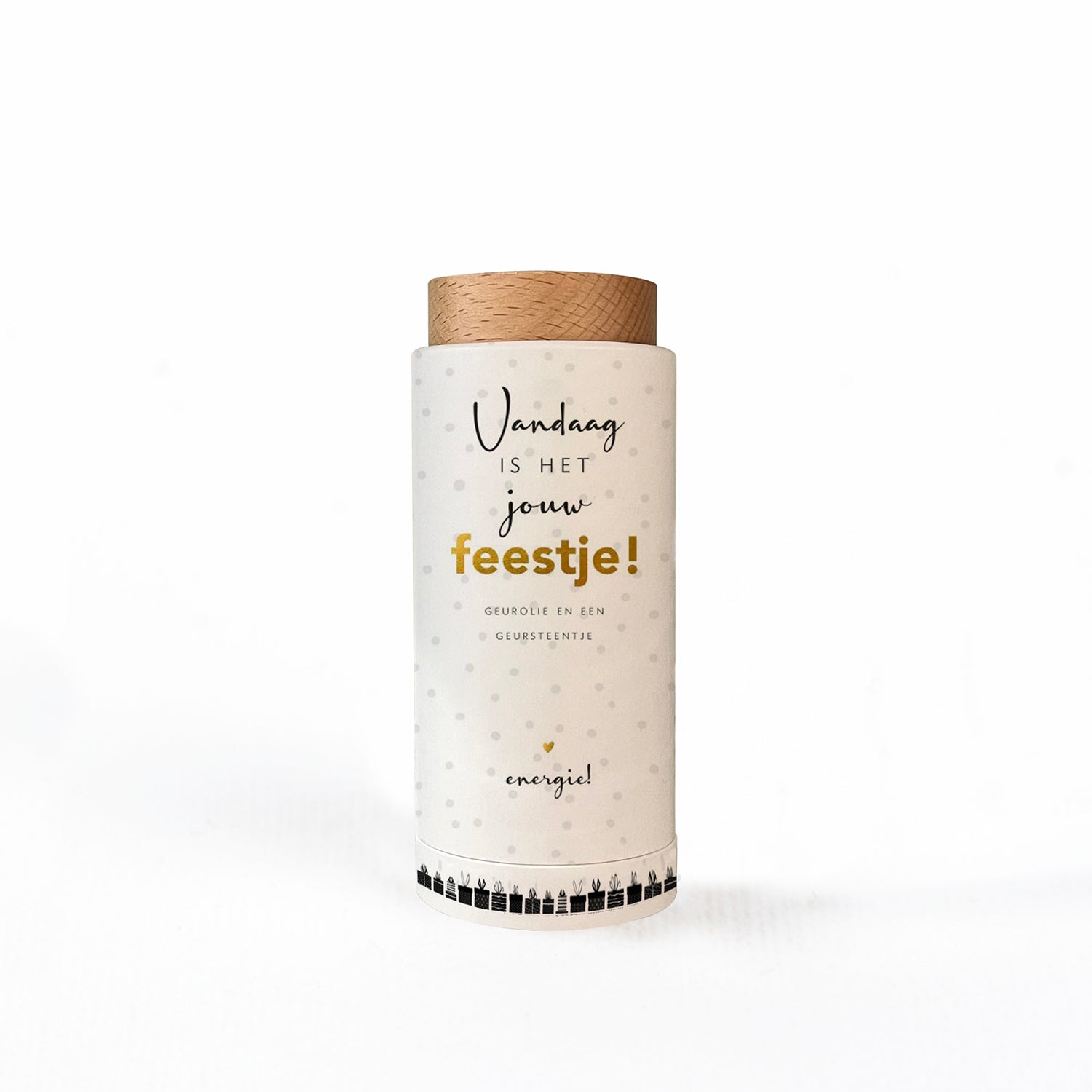 Geurolie met geursteen - Vandaag is het jouw feestje!
