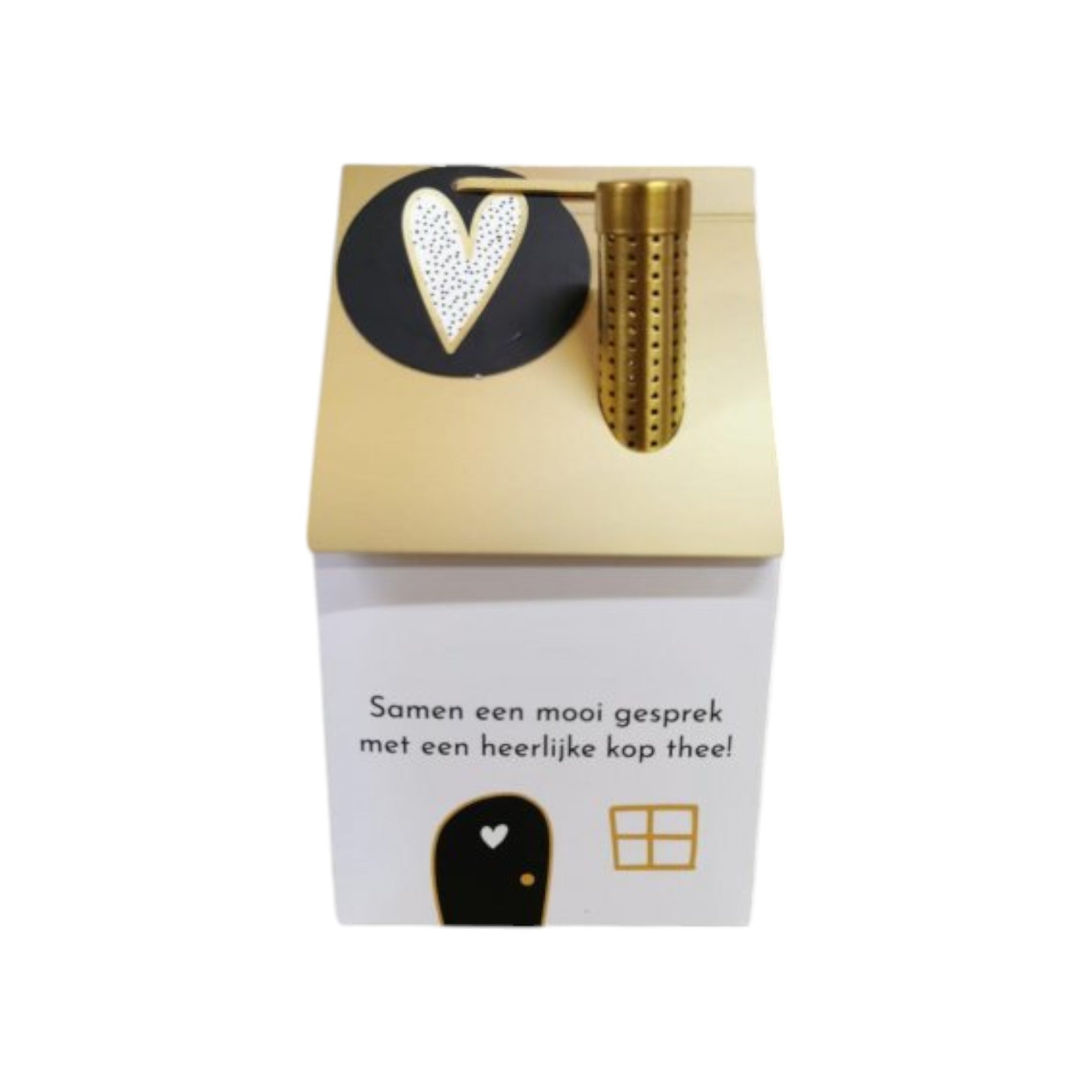 Theehuis – Hart met stippen