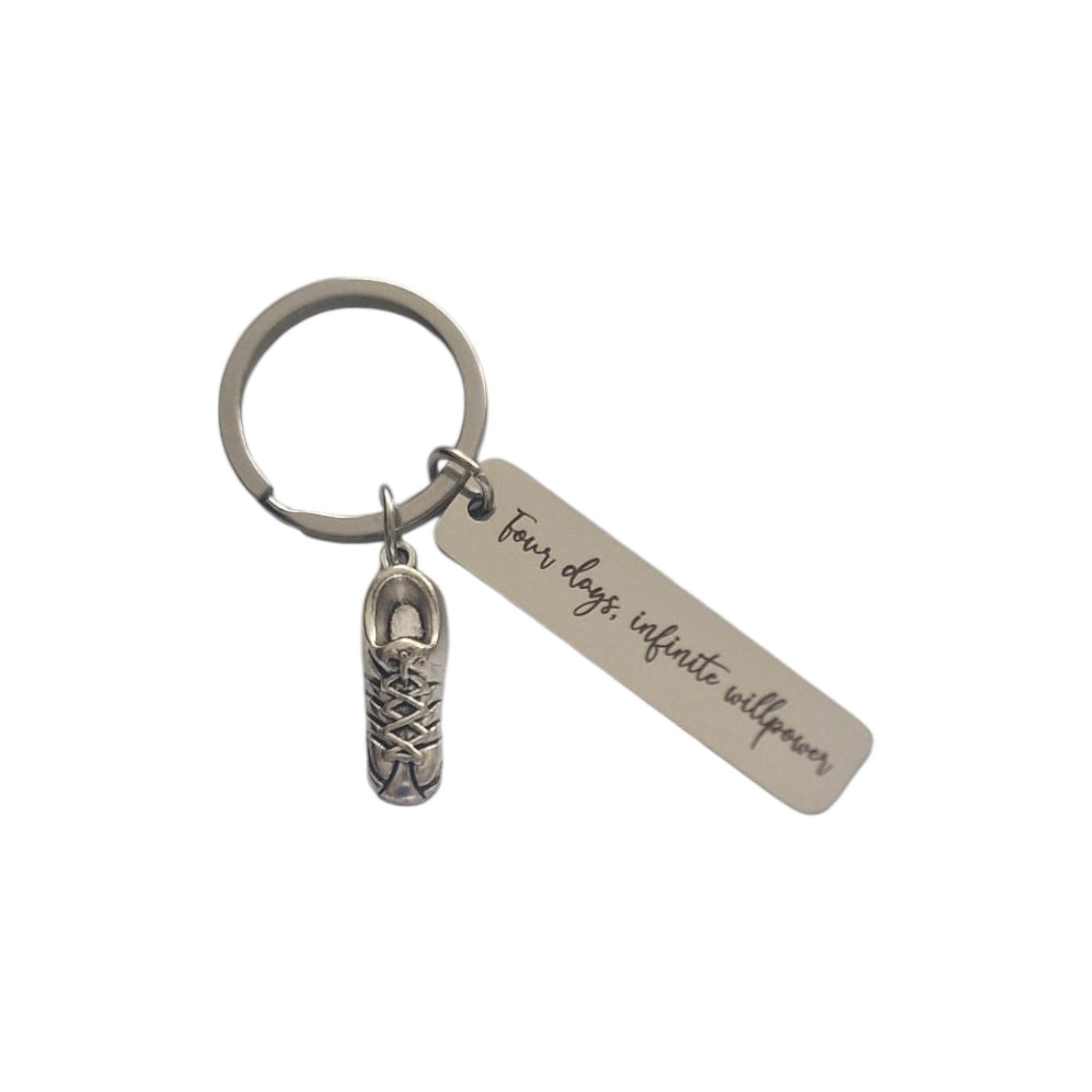 Sleutelhanger - Four days, infinite willpower