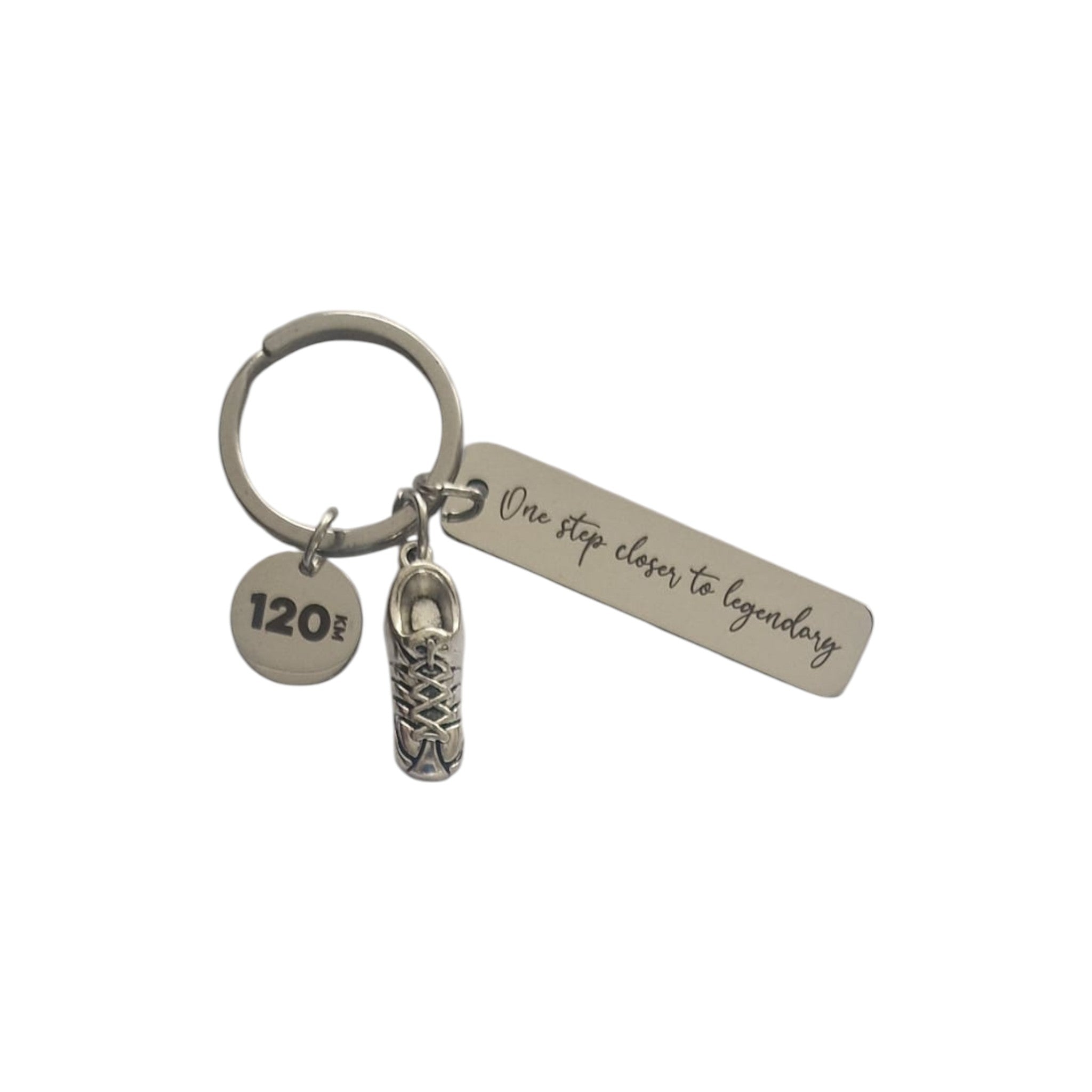 Sleutelhanger - One step closer to legendary – 120 km