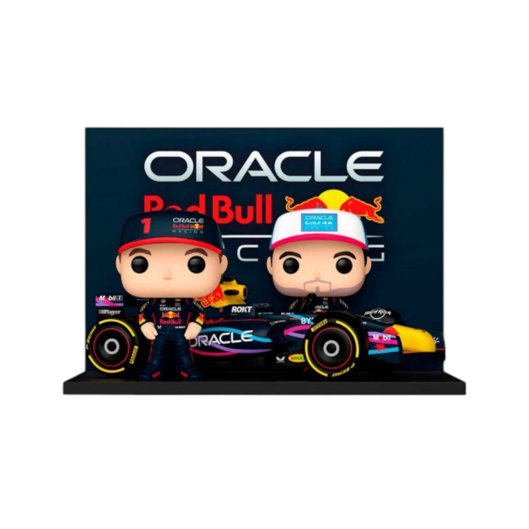Funko Pop! - Oracle Red Bull Racing Team - Max Verstappen & Sergio Perez #07