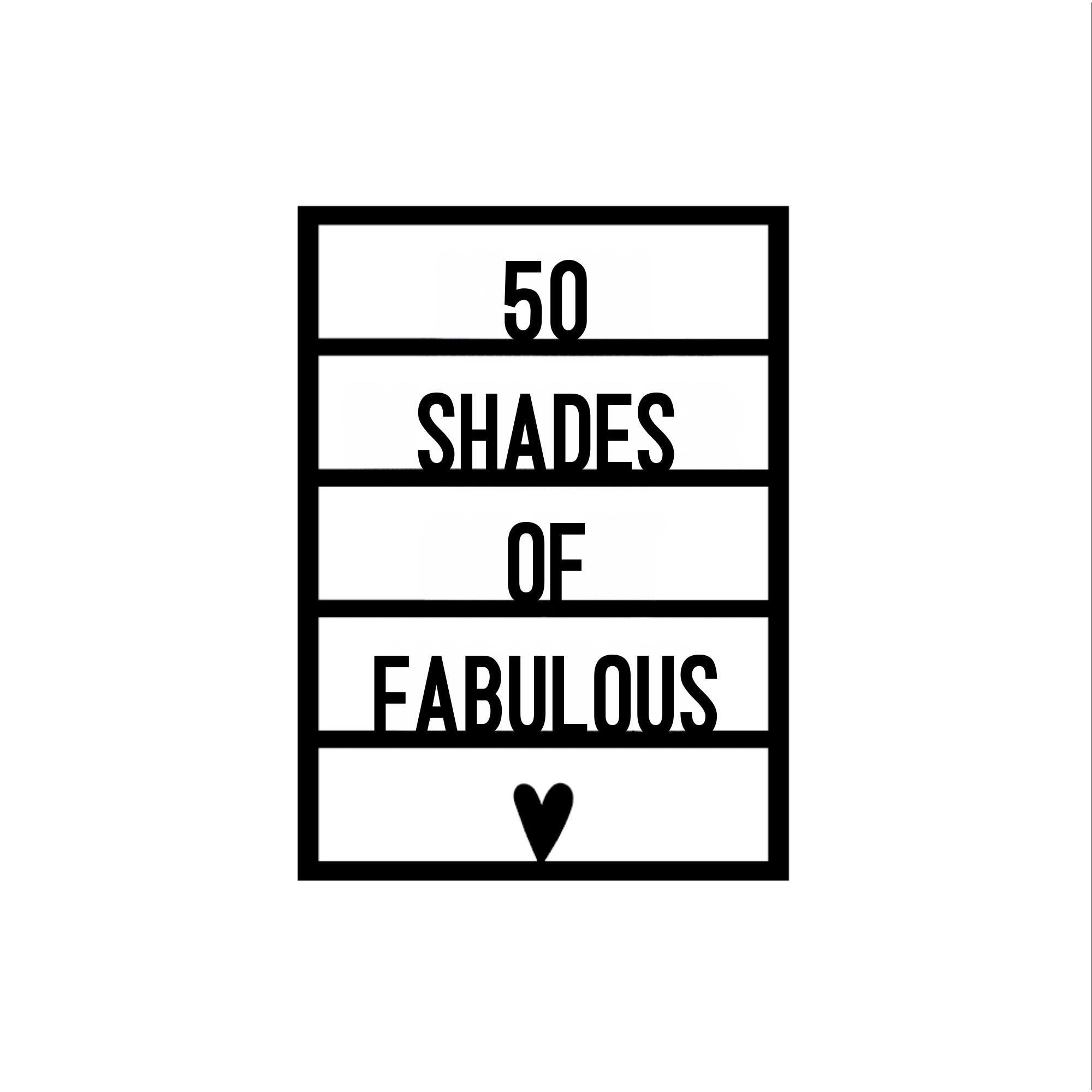 Houten wenskaart – 50 tinten fantastisch