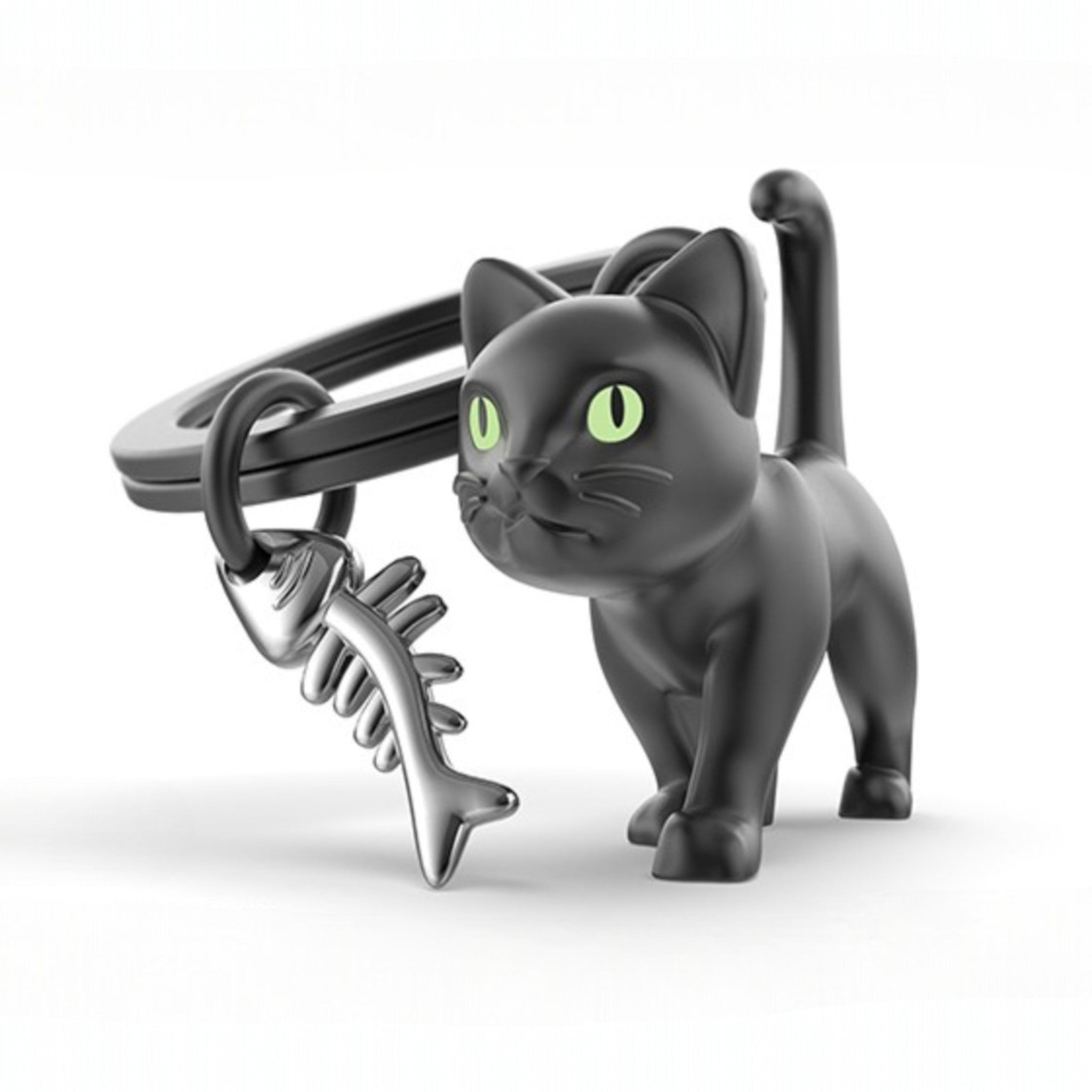 SLEUTELHANGER ZWARTE KAT