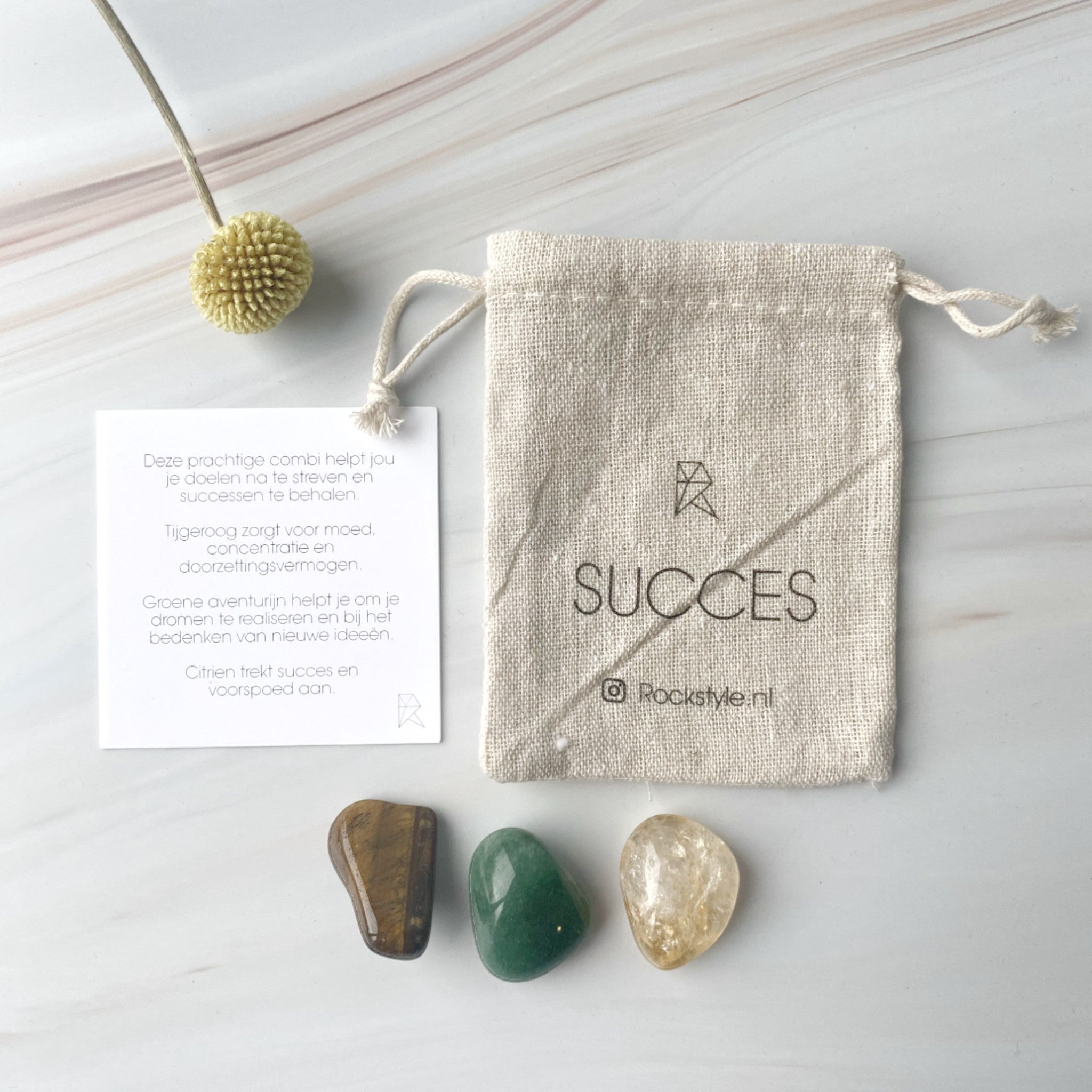 Power Crystals – Succes (tijgeroog, aventurijn en citrien)