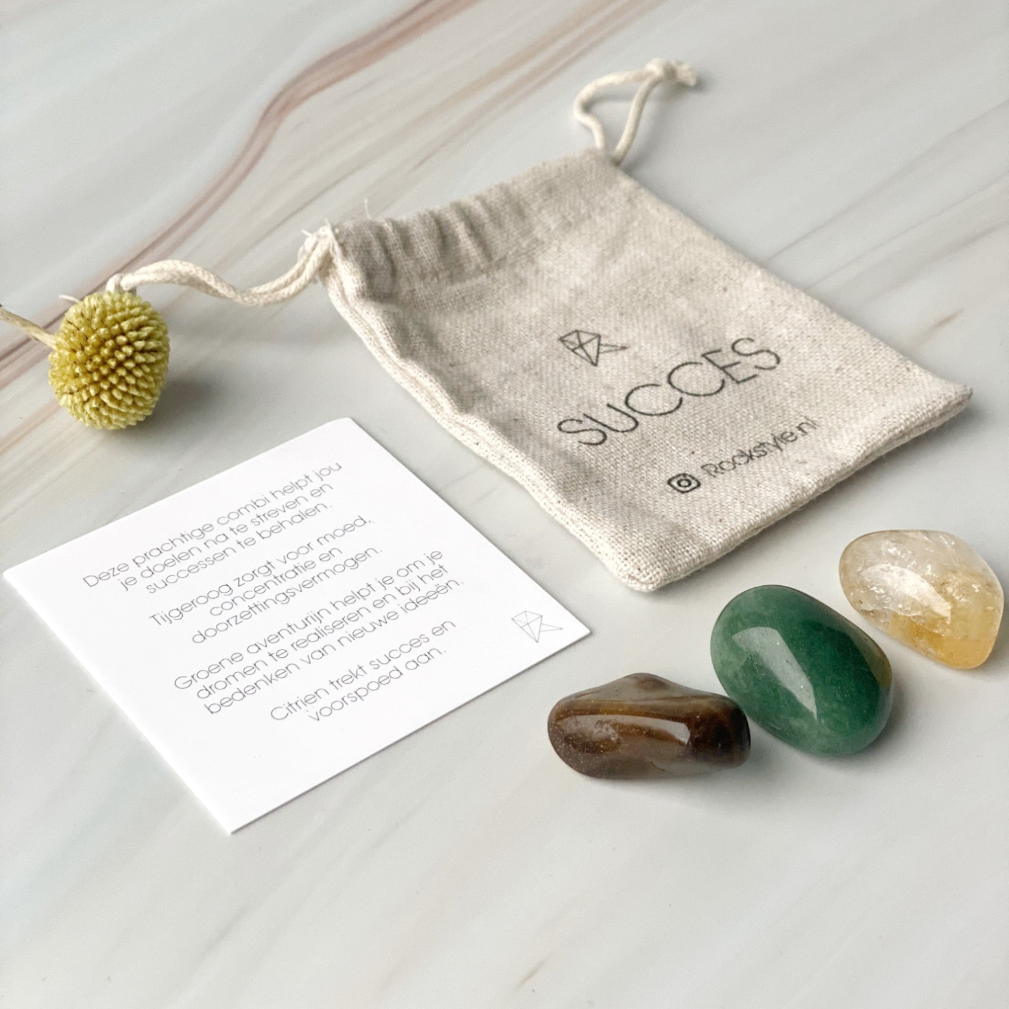 Power Crystals – Succes (tijgeroog, aventurijn en citrien)