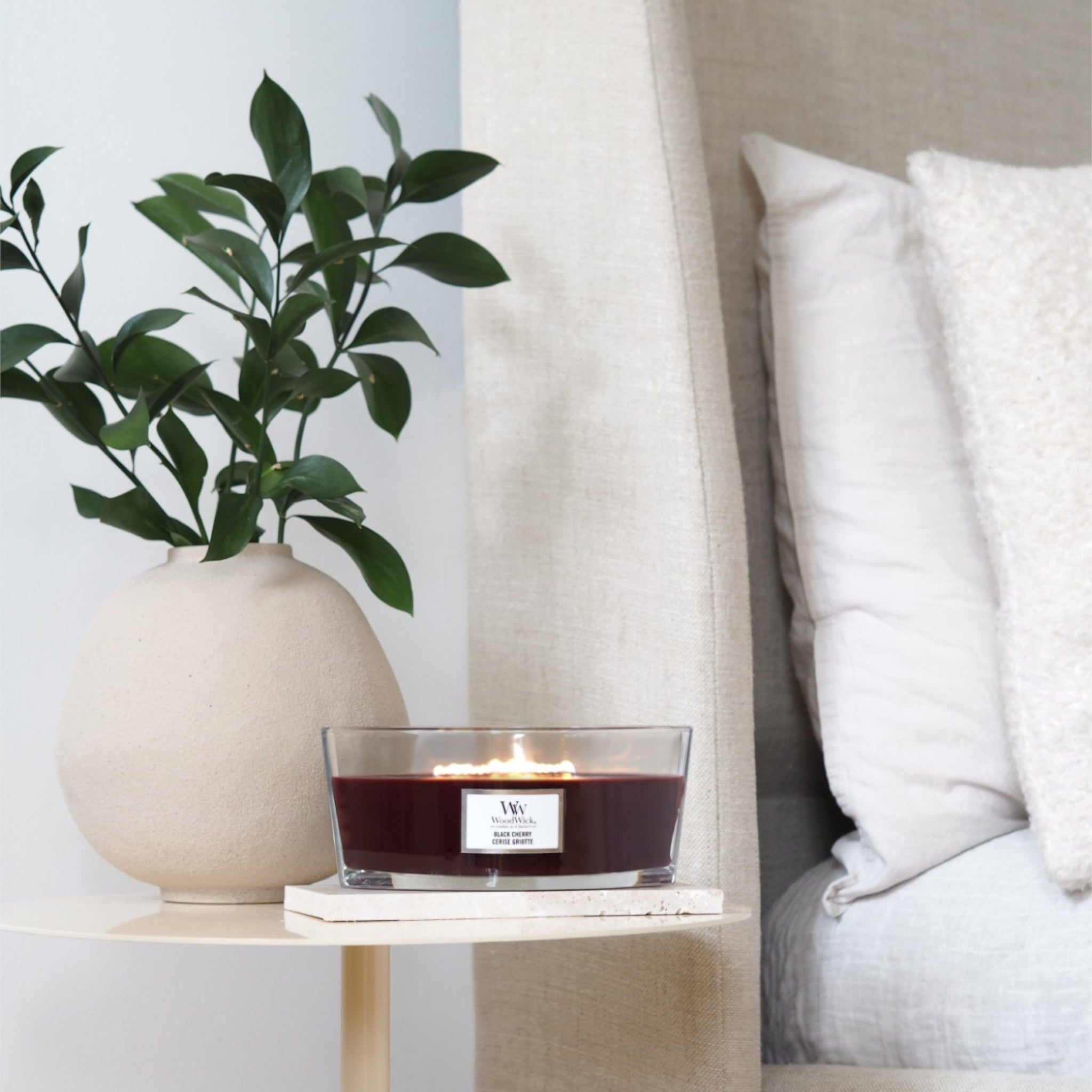 WoodWick – Zwarte Kers - Ellips