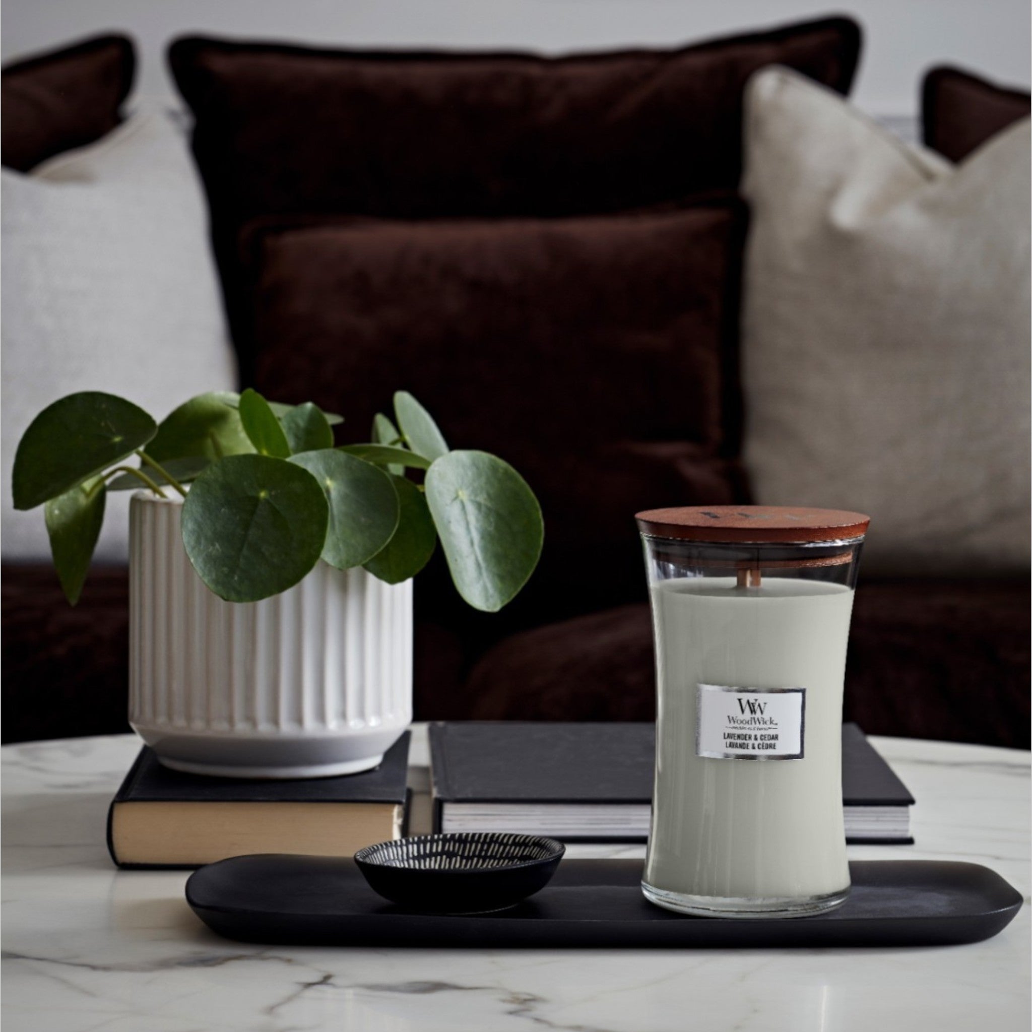 WoodWick – Lavendel &amp; Ceder – Groot