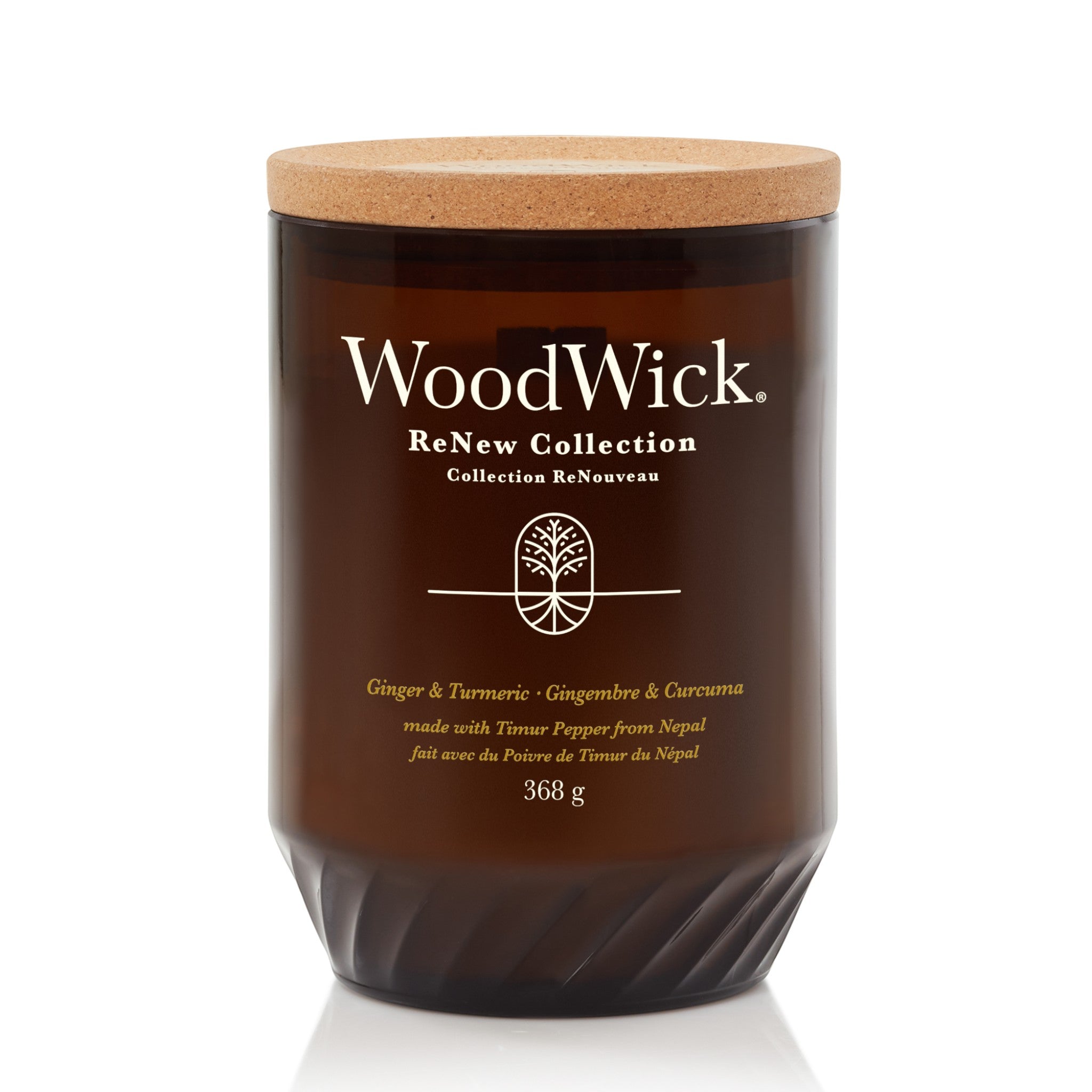 WoodWick ReNew - Gember &amp; Kurkuma – Groot