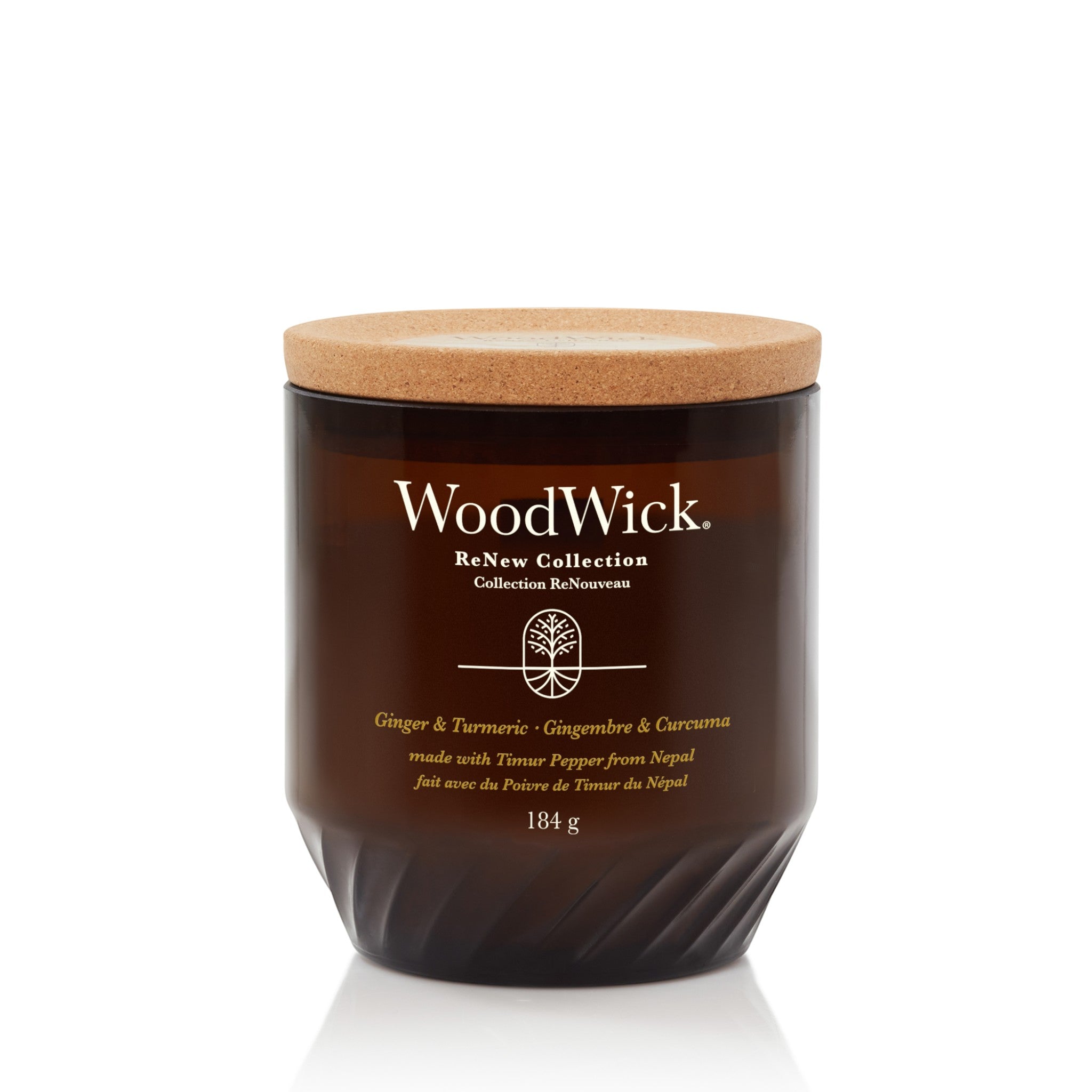 WoodWick ReNew - Gember &amp; Kurkuma – Medium
