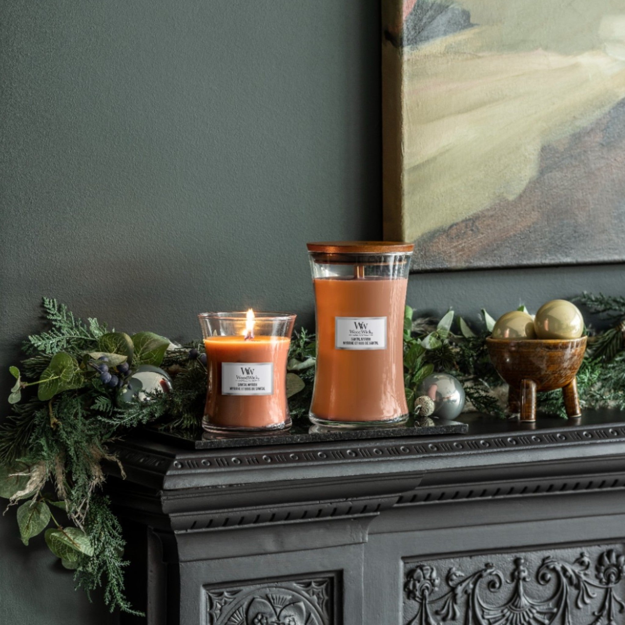 WoodWick – Santal Mirre – Medium