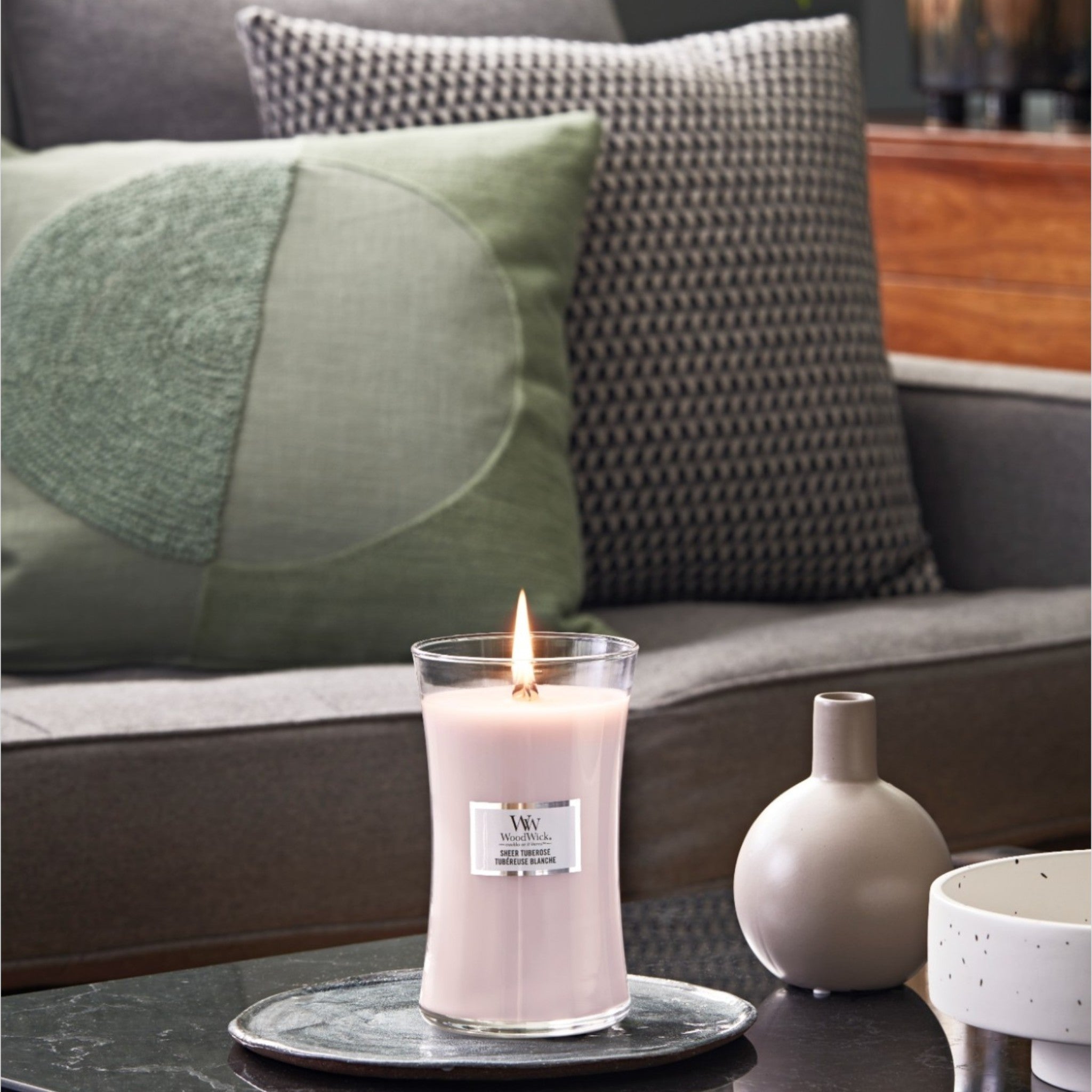 WoodWick – Sheer Tuberose – Mini