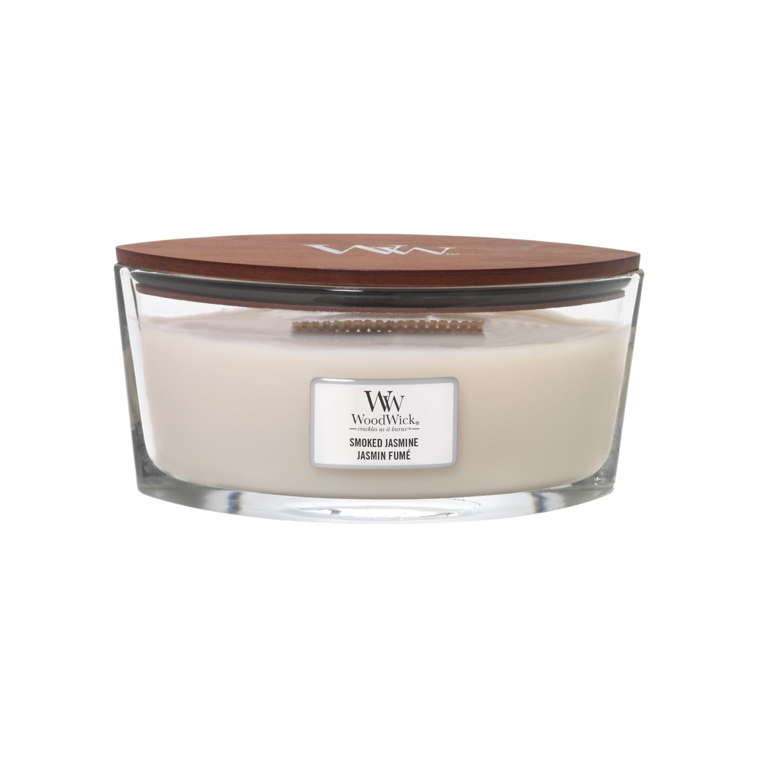 WoodWick – Gerookte Jasmijn – Ellipse