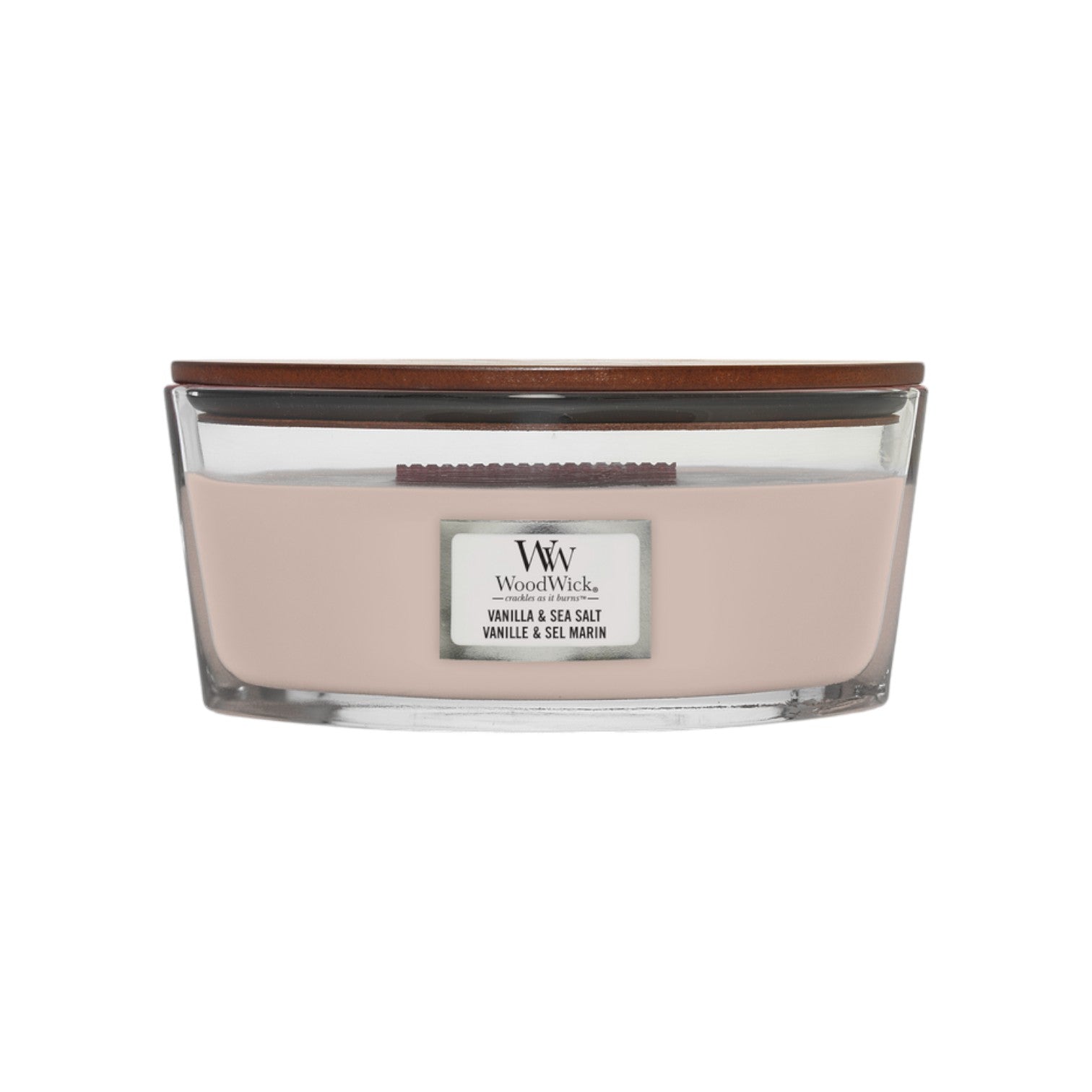WoodWick – Vanille &amp; Zeezout – Ellipse