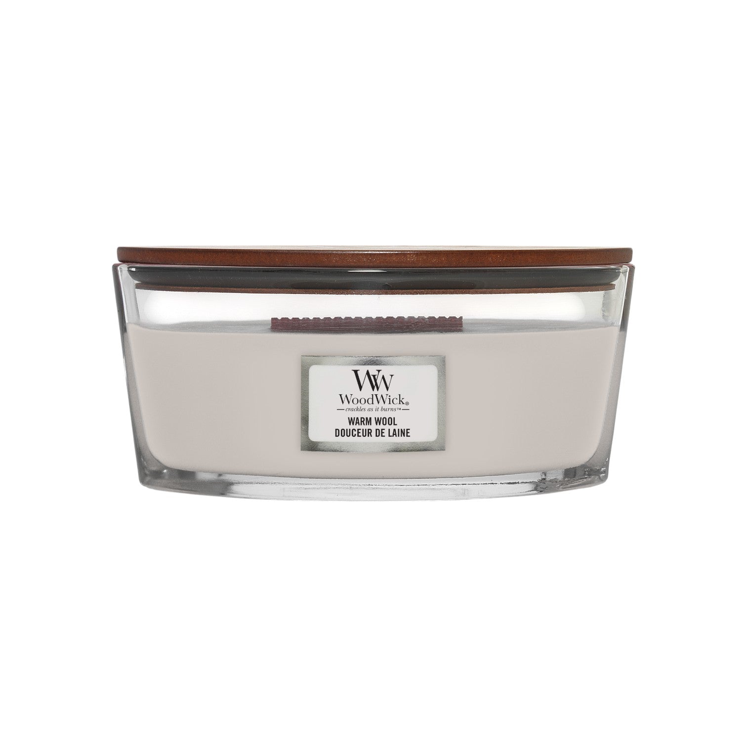 WoodWick – Warme Wol – Ellips