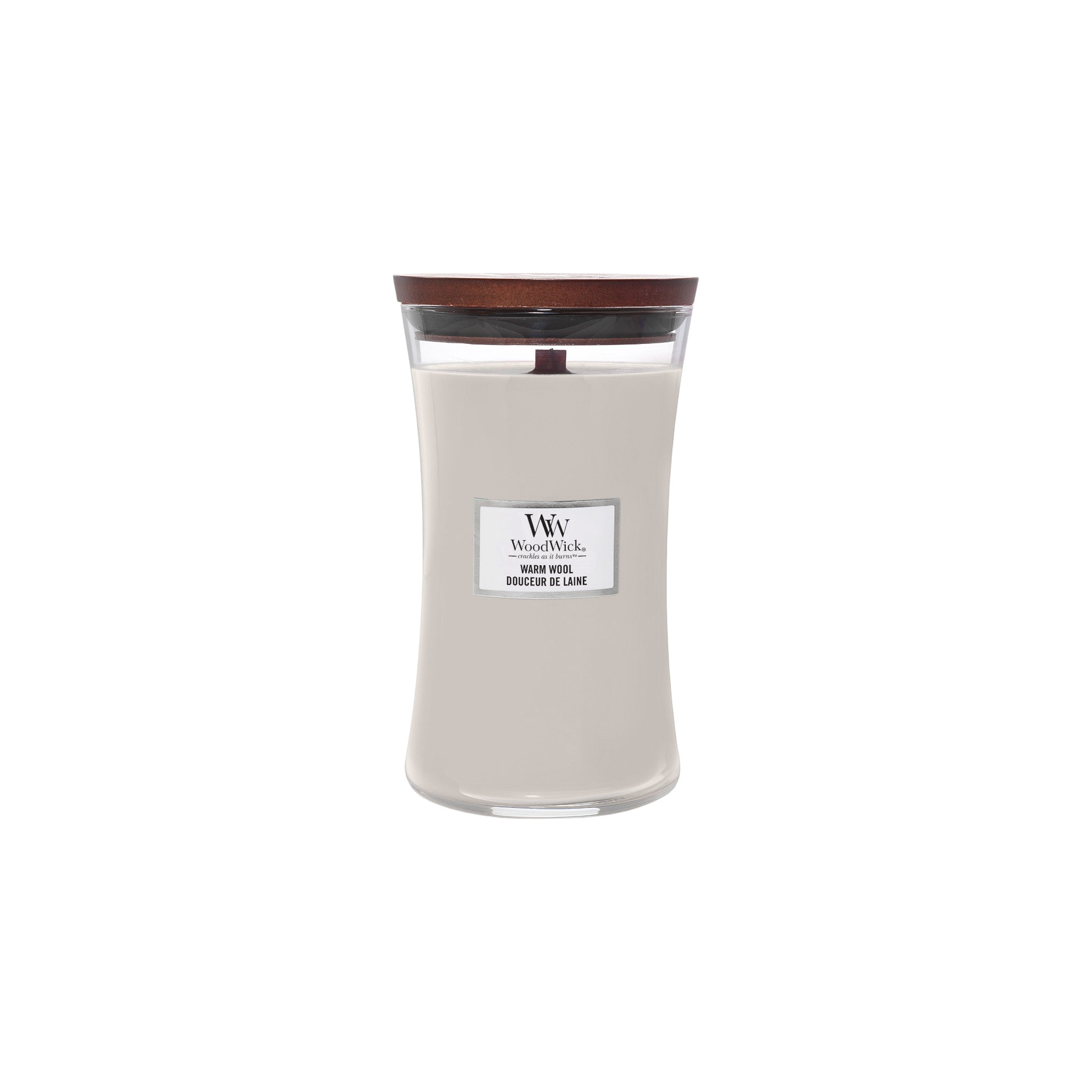 WoodWick – Warme wol – Groot
