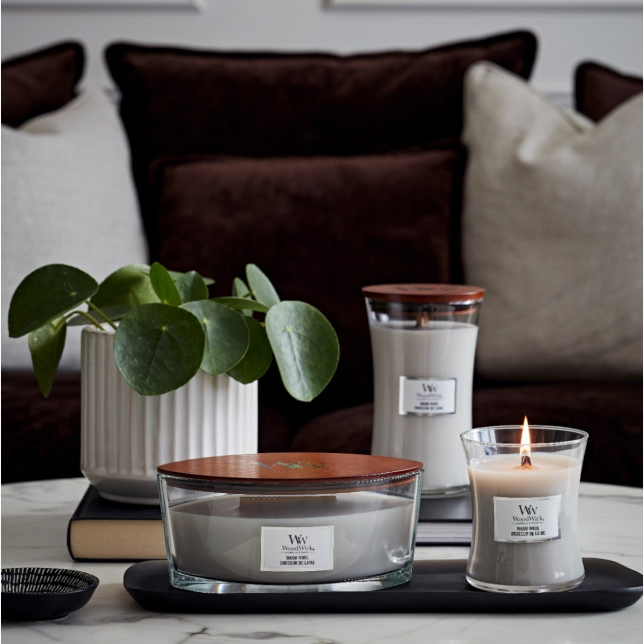 WoodWick – Warme wol – Medium
