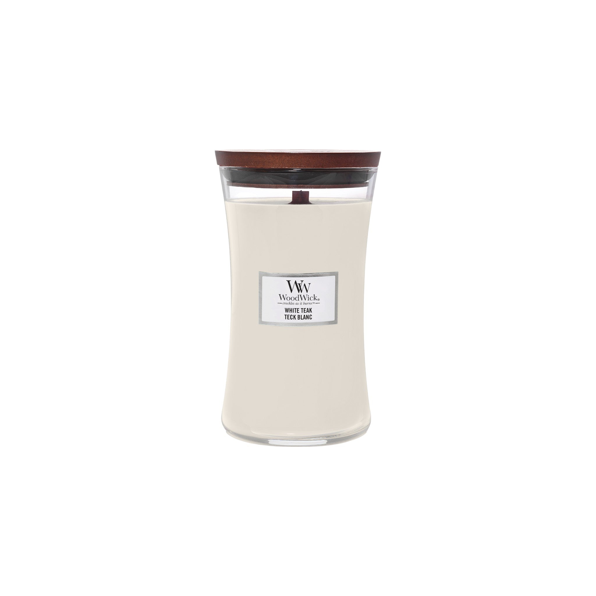 WoodWick – Wit Teak – Groot