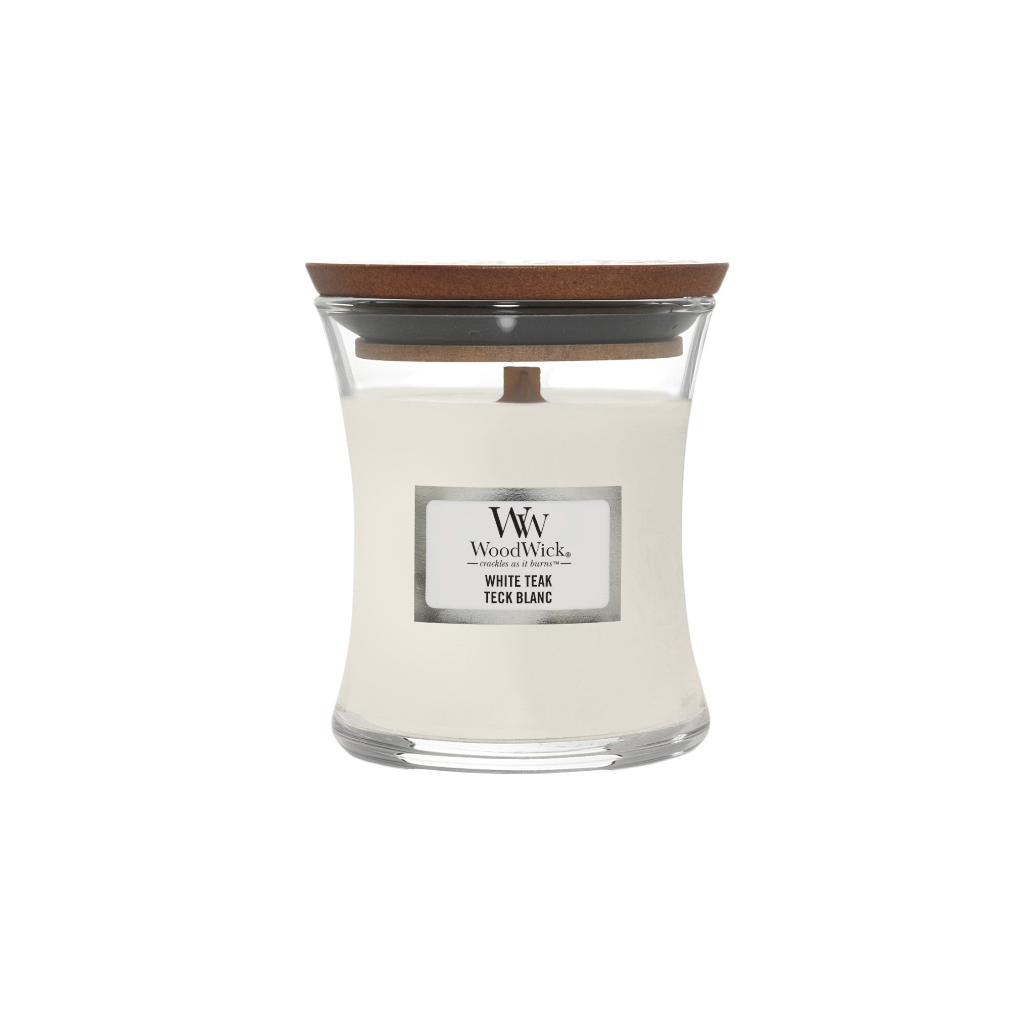 WoodWick – Wit Teak – Mini