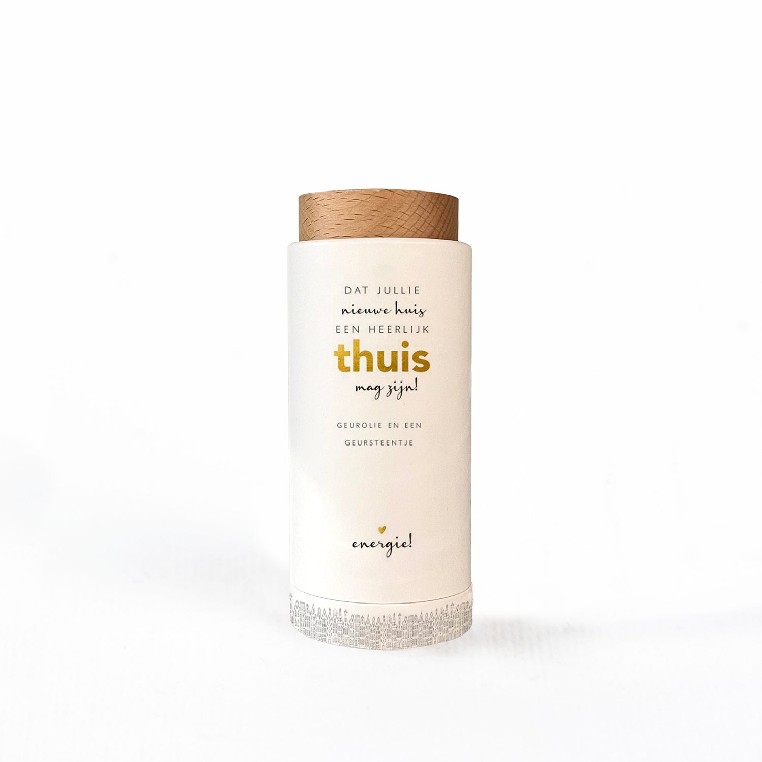 Geurolie met geursteen - Dat jullie nieuwe huis een heerlijk thuis mag zijn!