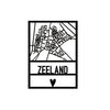 Moderne houten plattegrond van Zeeland, laser gesneden wanddecoratie verkrijgbaar bij cadeauwinkel Omdat in Uden.