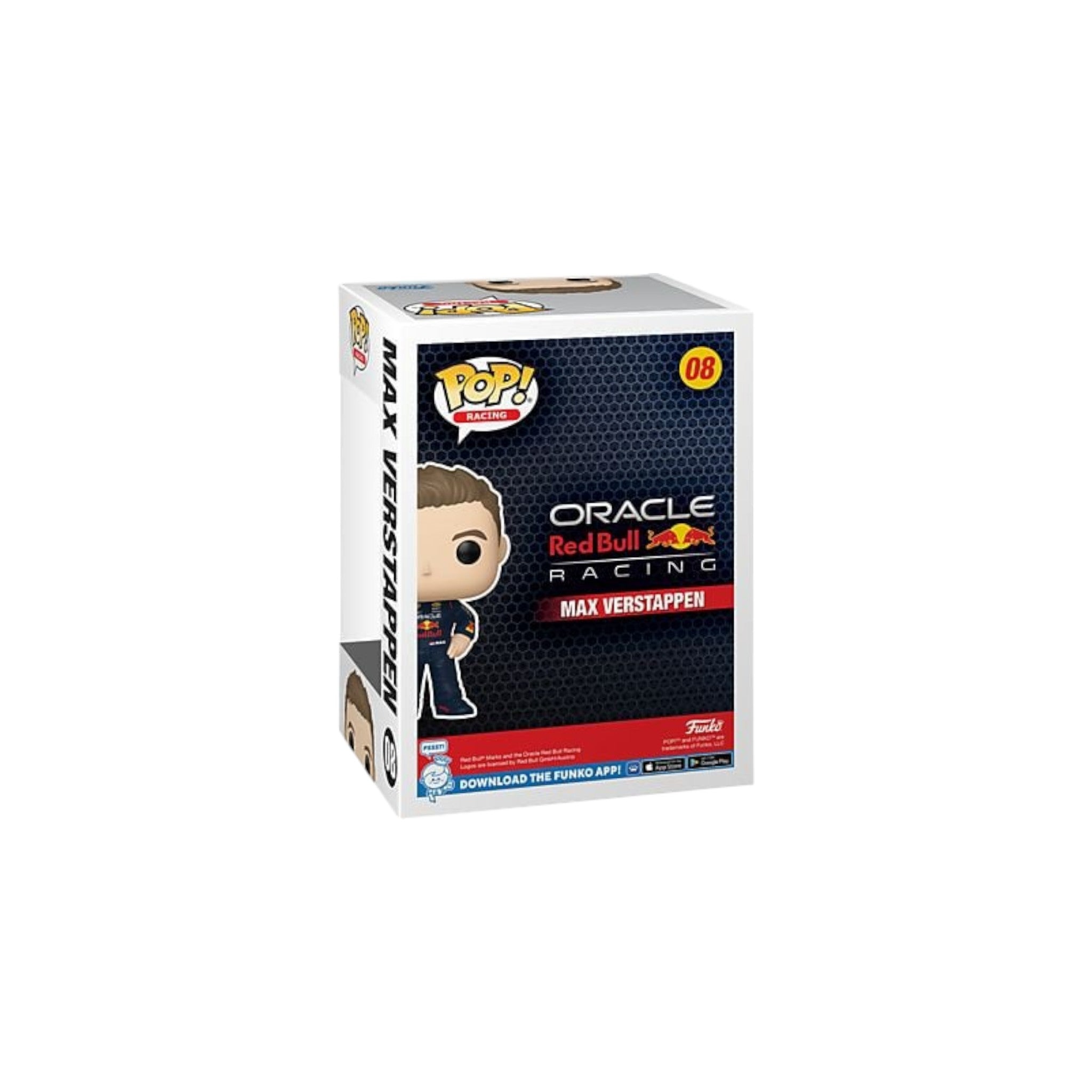 Funko Pop! - Max Verstappen met helm #08