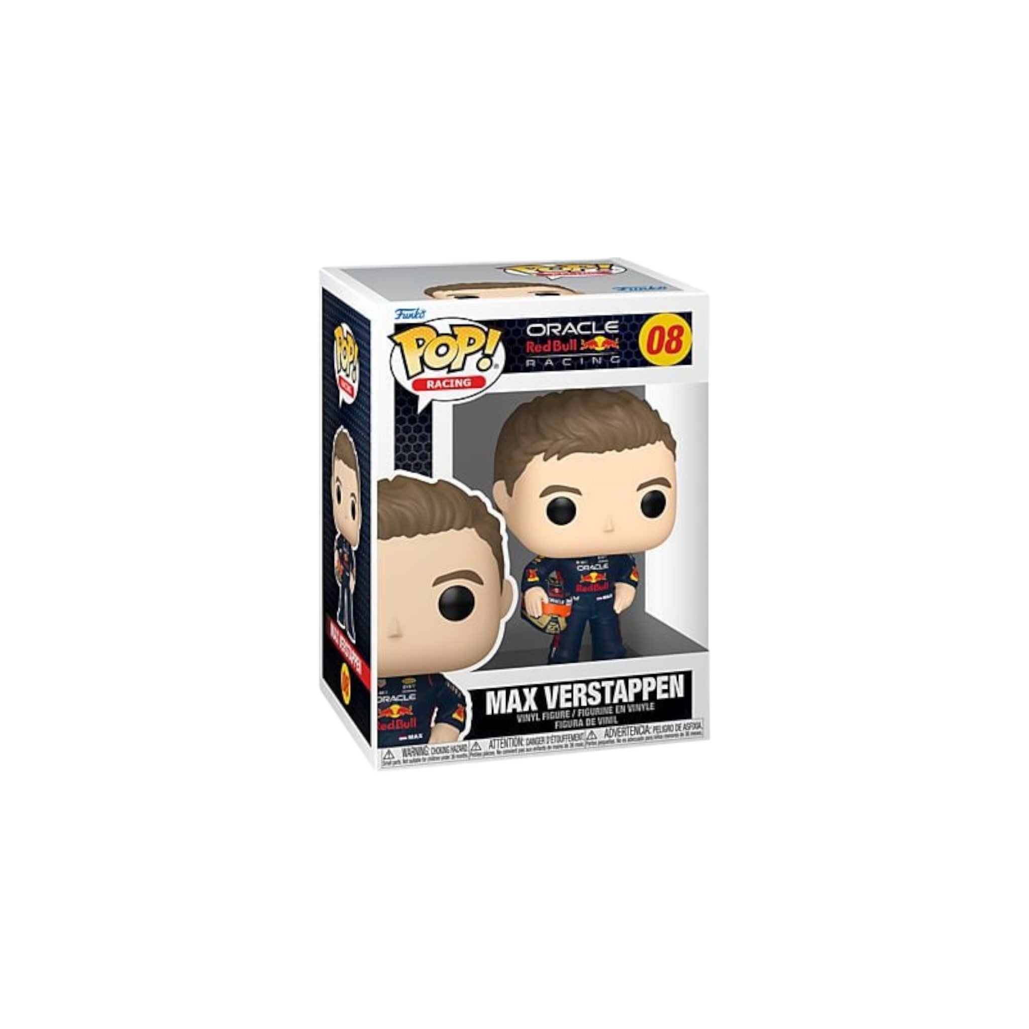 Funko Pop! - Max Verstappen met helm #08